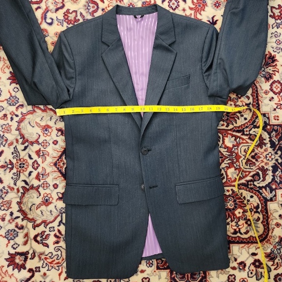 150's Wool & Cashmere Custom Suit Size ~38R - Picture 6 of 16